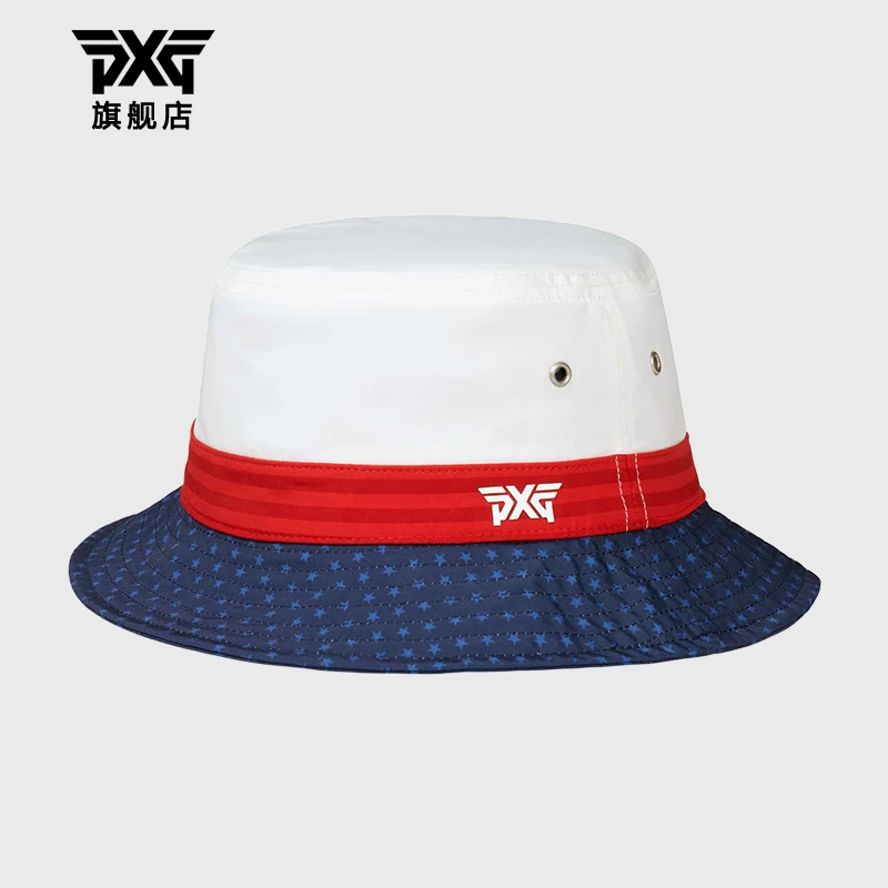 PXG高尔夫男士球帽 golf夏季新款有顶帽运动遮阳帽子双面渔夫男帽
