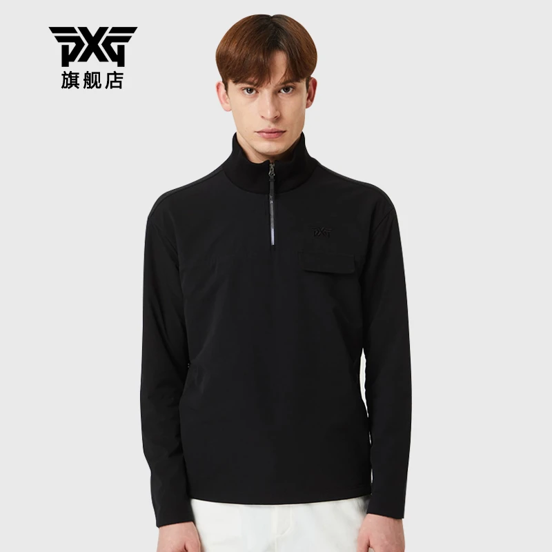 PXG高尔夫服装PHFPM3113男士长袖春秋冬立领休闲外套舒适韩国进口