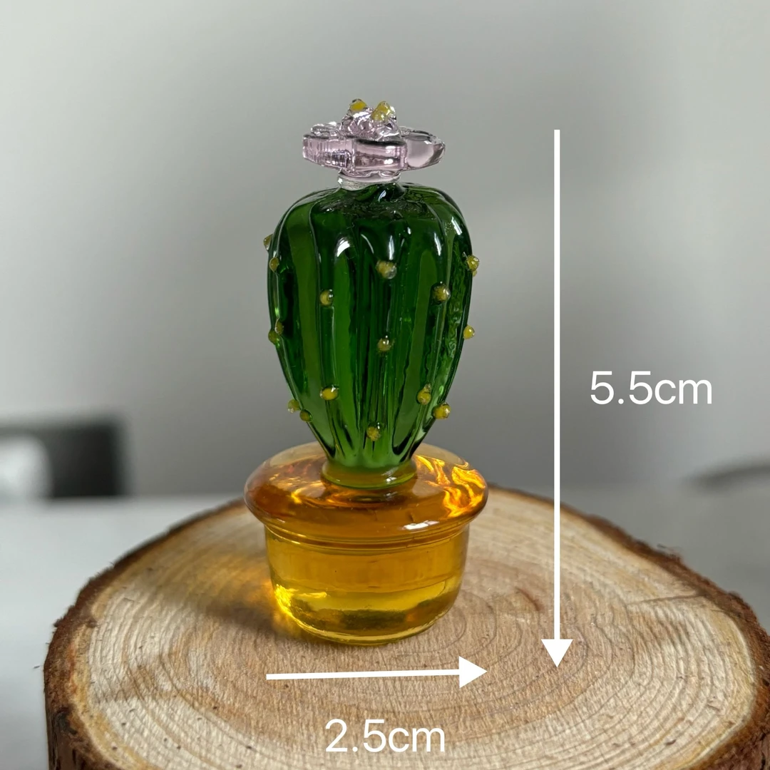 淄博非遗琉璃摆件植物仙人掌