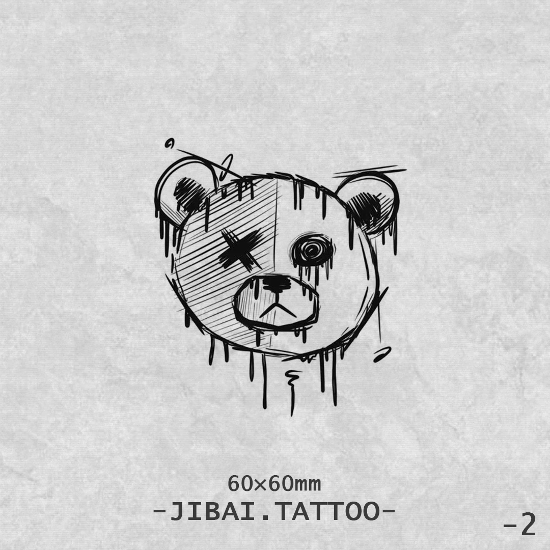 情绪可视化系列-2丨草本纹身贴丨3件包邮丨简单可爱纯欲风可水洗