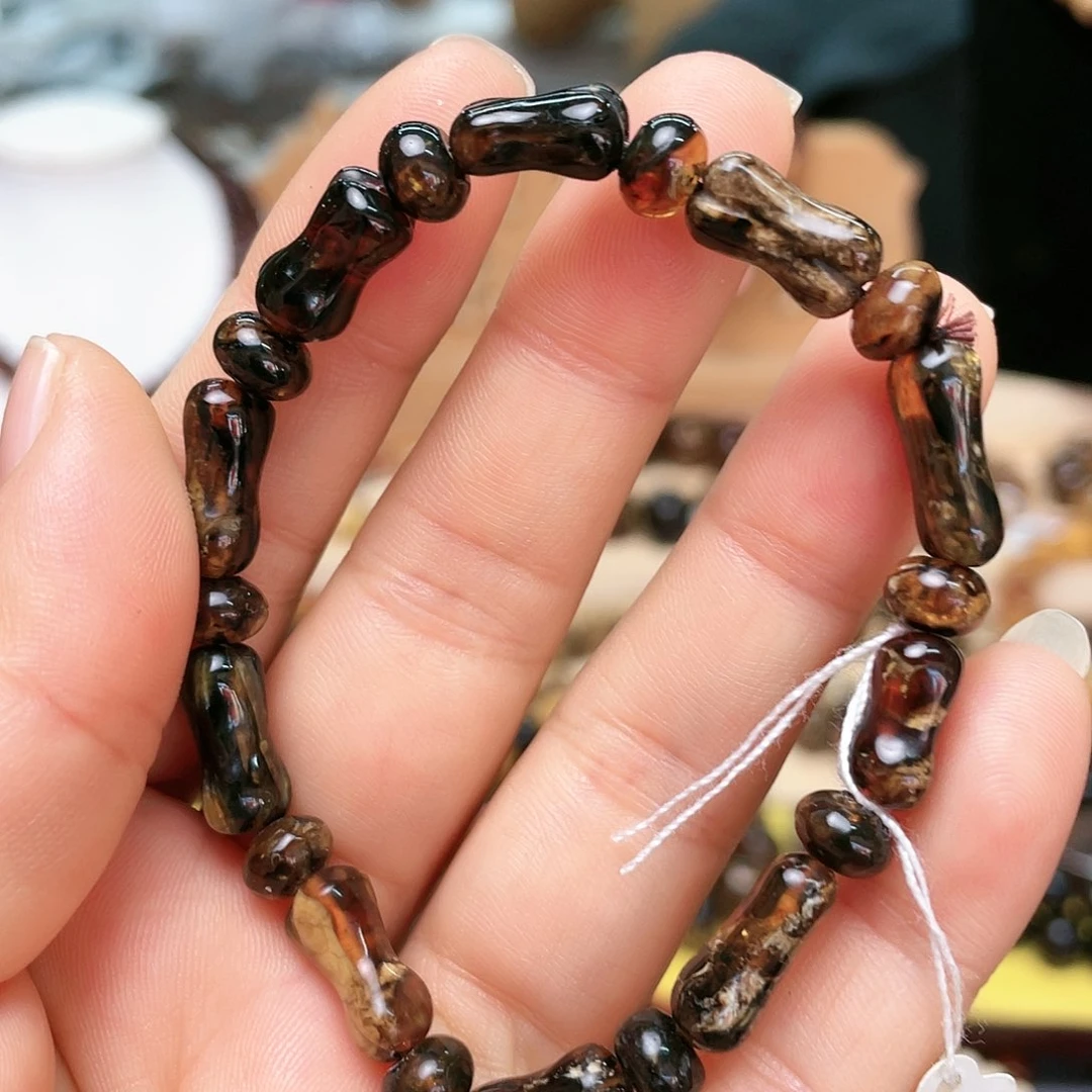 琥珀裸石未镶嵌大