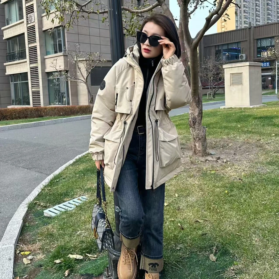 【二婷衣橱】“秘境升级”24年冬季宽松加厚休闲派克冲锋衣棉服5210
