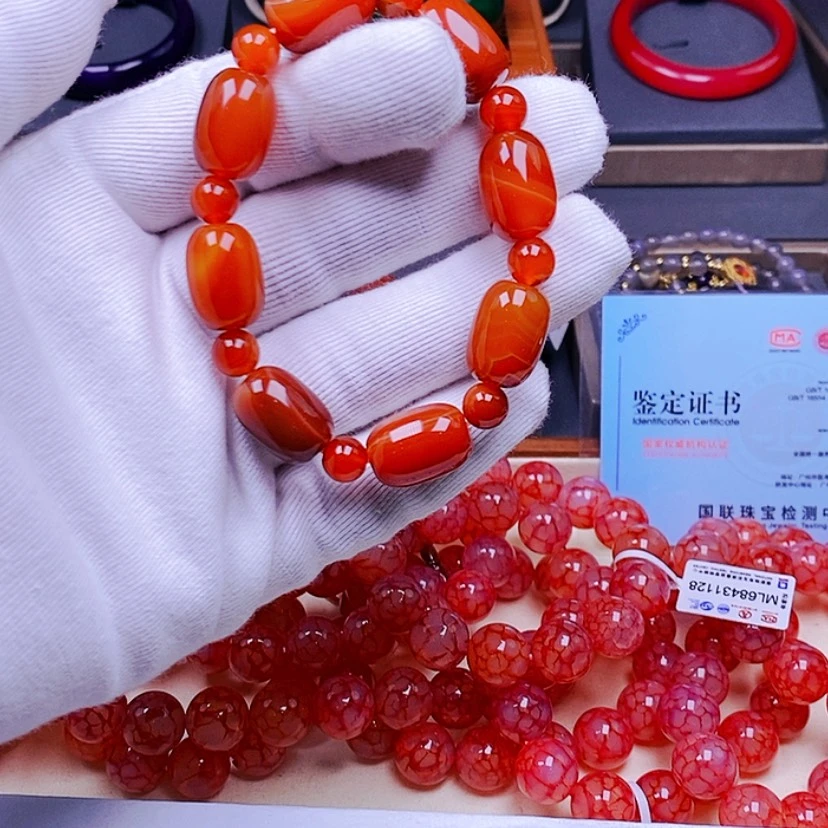 【闪购商品】玛瑙/玉髓手链未镶嵌