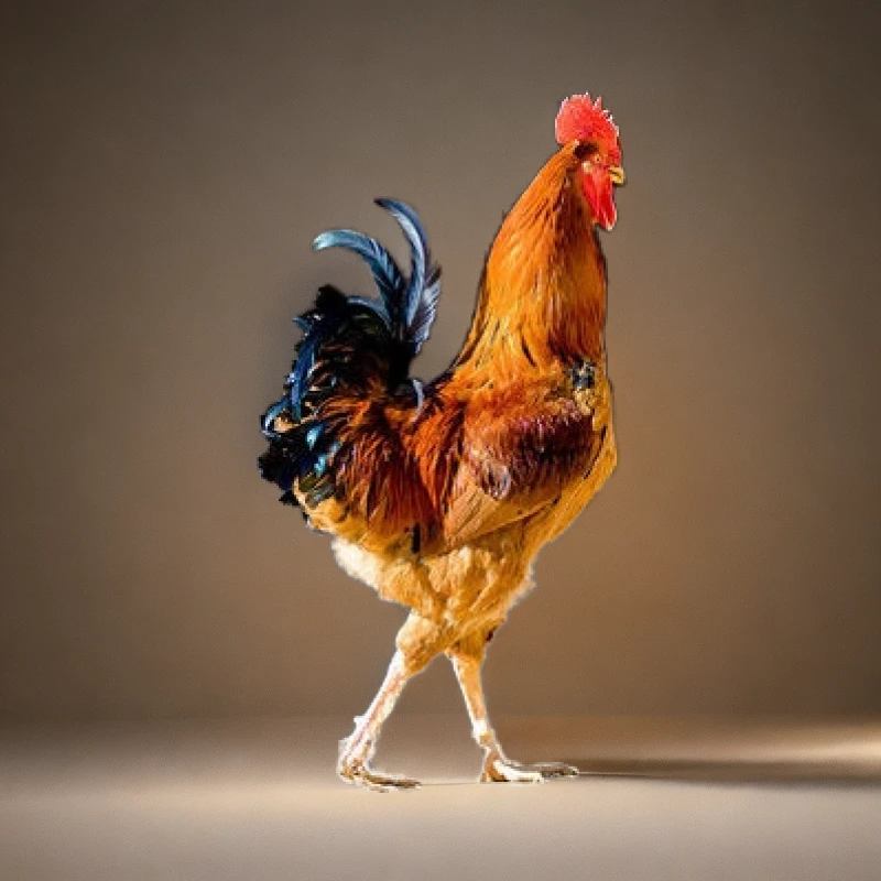 村民散养跑山庄河大骨鸡（净重5斤以上）全国包邮