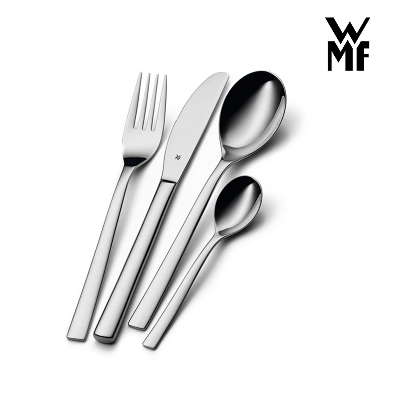 WMF【江火火专属】Nuova西餐具套装不锈钢加厚高档西家用餐具四件套