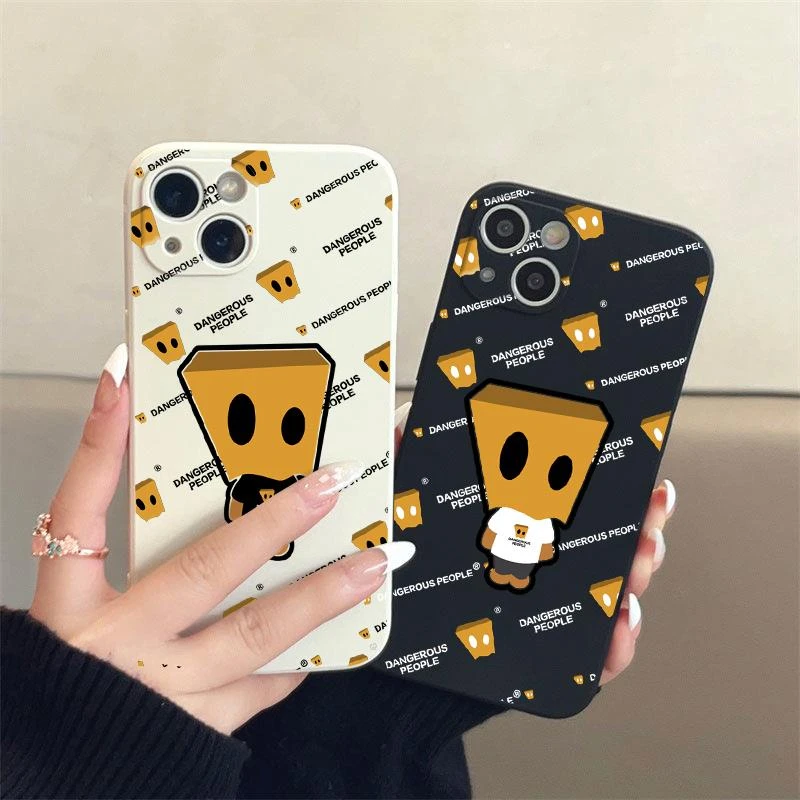 薛之谦DSP纸袋人苹果15手机保护壳华为mate60pro/荣耀magic5防摔