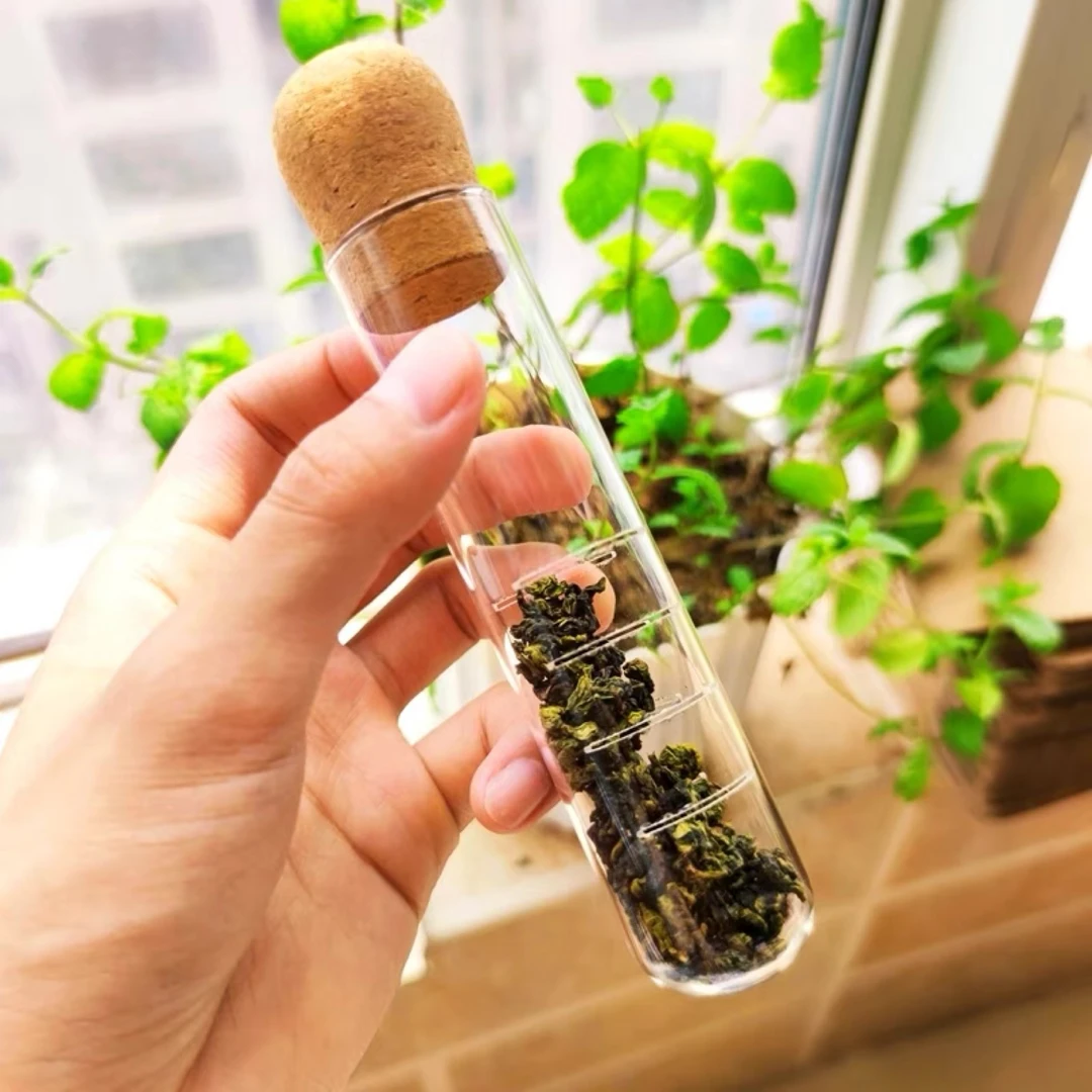 玻璃泡茶器玻璃试管茶漏