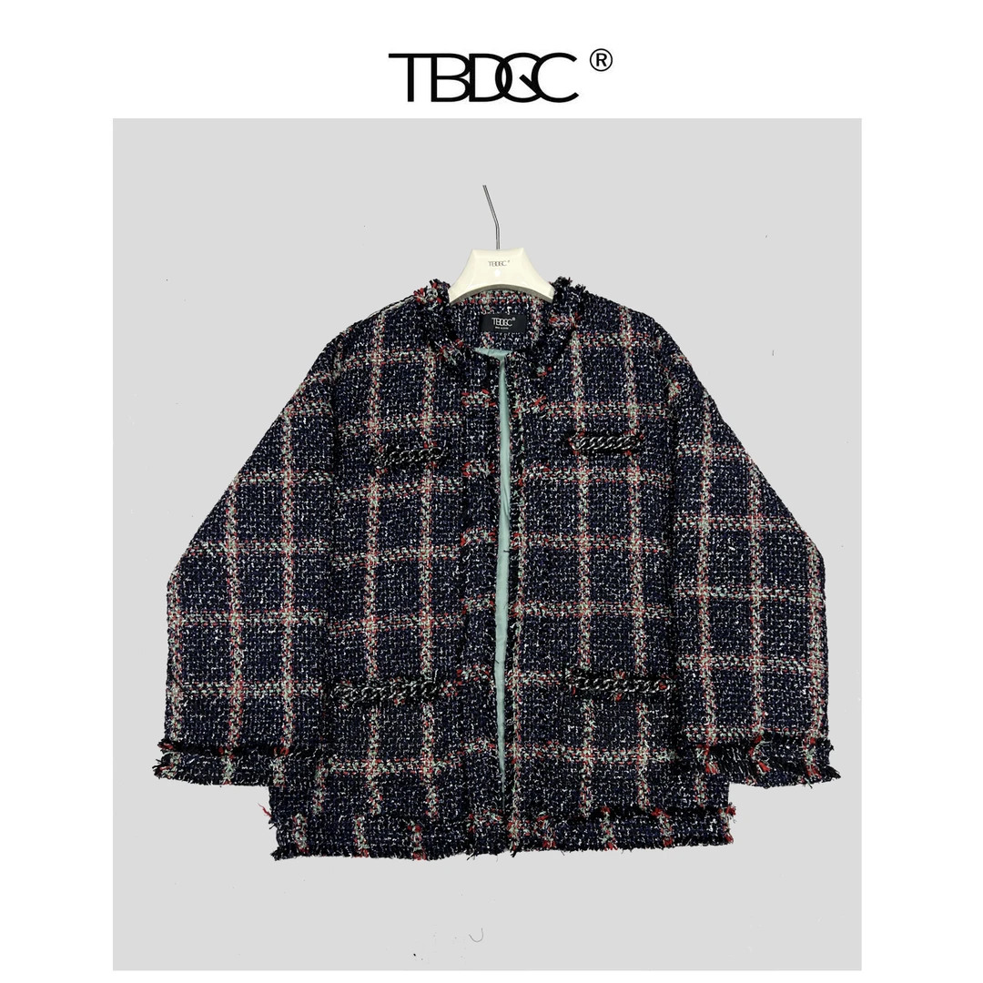 活动款  TBDGC 瑞典设计师款金属链小香风外套 中性风小香风外套