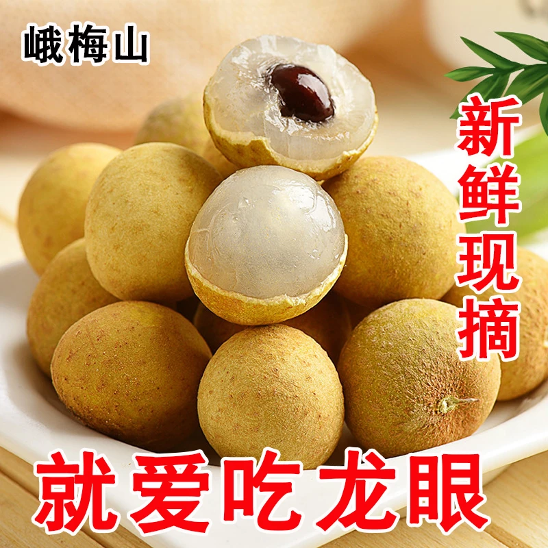 【顺丰包邮】2024福建新鲜现摘龙眼桂圆老树夏季水果肉厚鲜甜孕妇