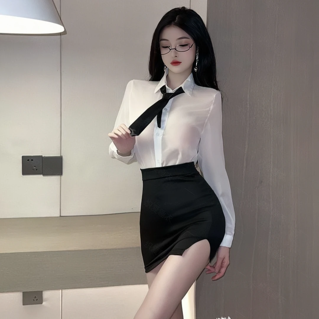 纯欲风修身包臀睡衣超短睡裙女性感气质显瘦包臀裙