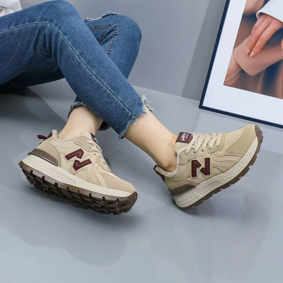 【单里】【加绒】现货秒发正码正拍秋冬新款阿甘鞋软底百搭显脚小