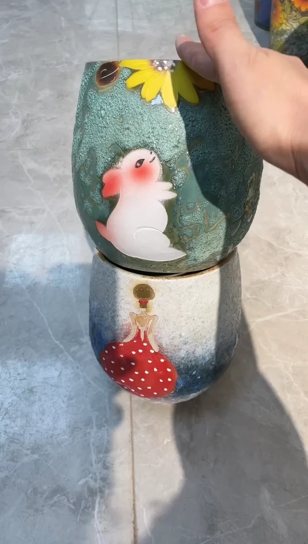 【闪购商品】摆件27-247口13高15  二个