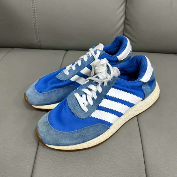 42吗/内长260/adidas 阿迪达斯 l-5923 慢跑鞋蓝白/公价1439