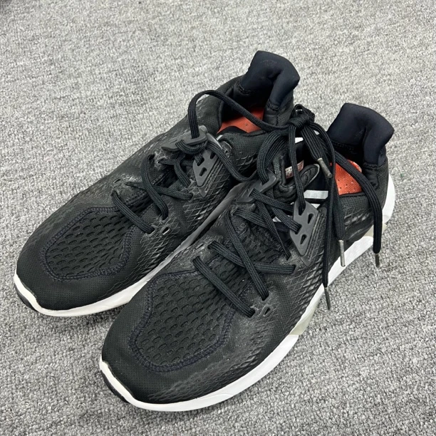 43码/内长265/二手正品/AdidasEdgeXt舒适跑步鞋黑白/公价799