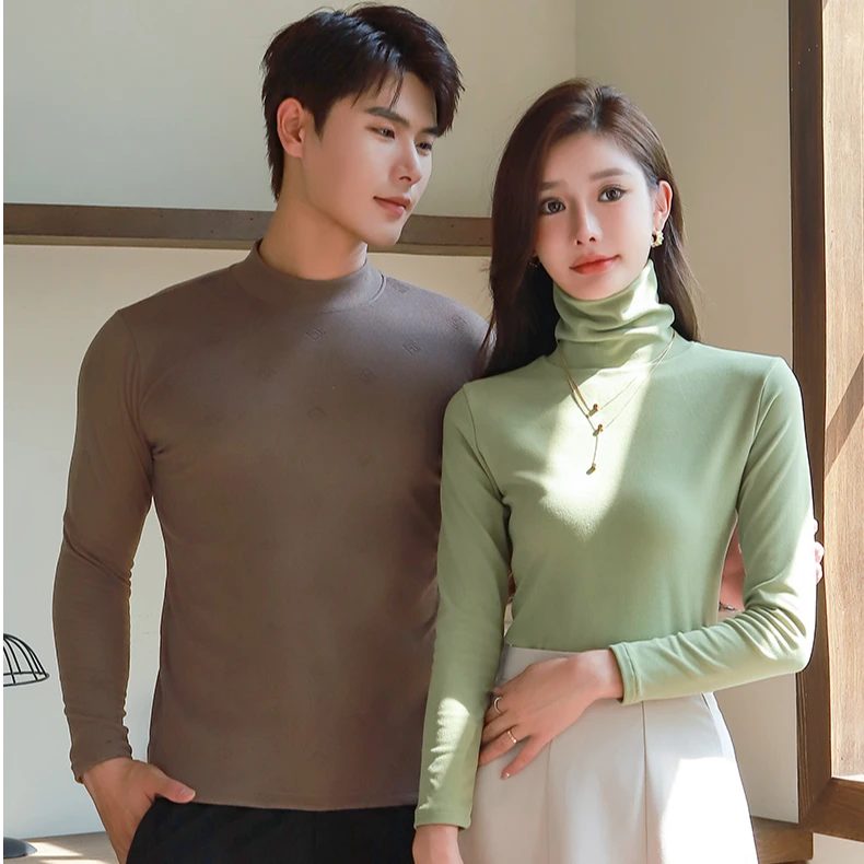 男女情侣阳离子打底衫保暖内衣