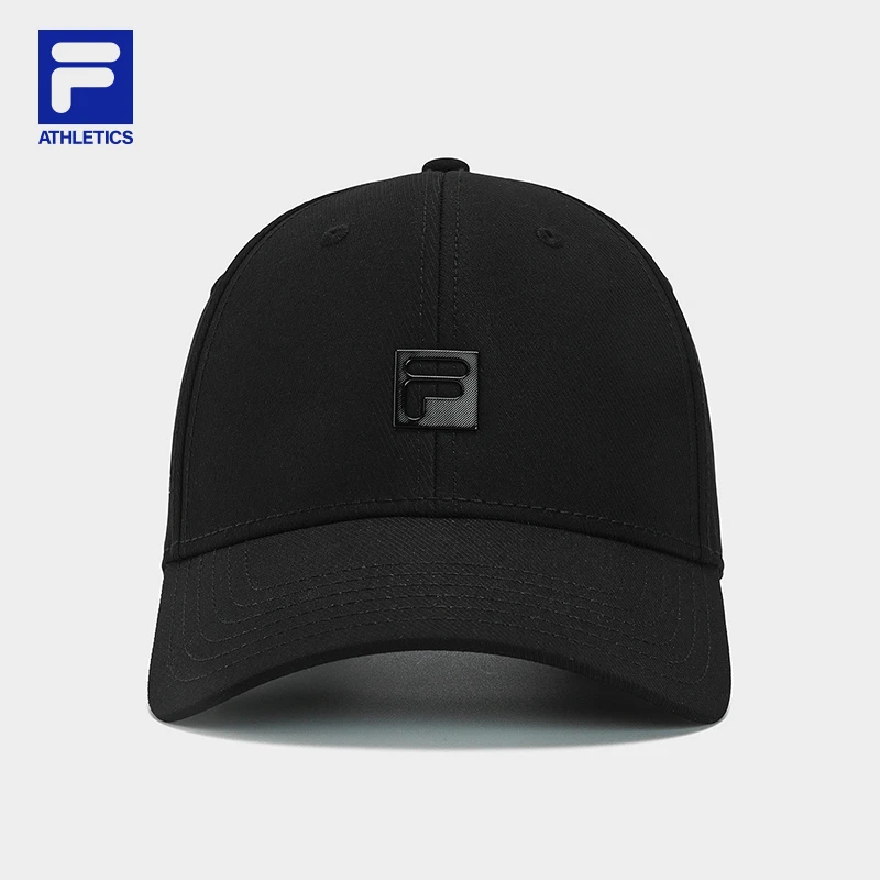 FILA 斐乐官方情侣款棒球帽2024春新款帽子健身运动遮阳帽鸭舌帽