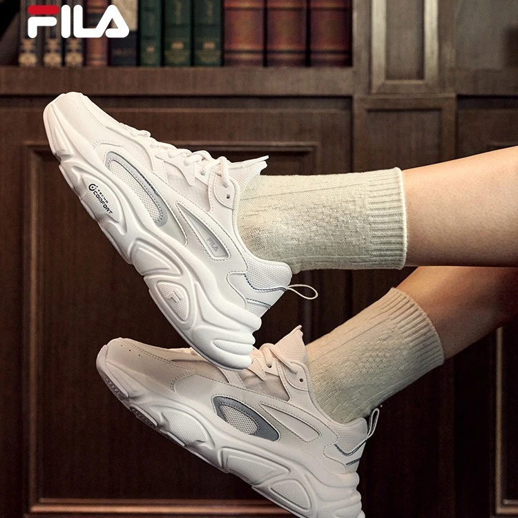 【火星1s】FILA斐乐夏季新款轻薄透气运动休闲减震跑步鞋男女款鞋子