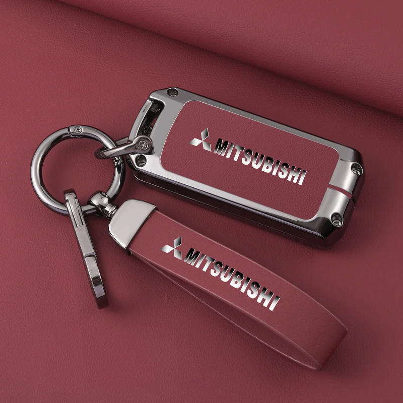 适用三菱欧蓝德汽车钥匙套劲炫L200风迪思翼神蓝瑟帕杰罗劲畅