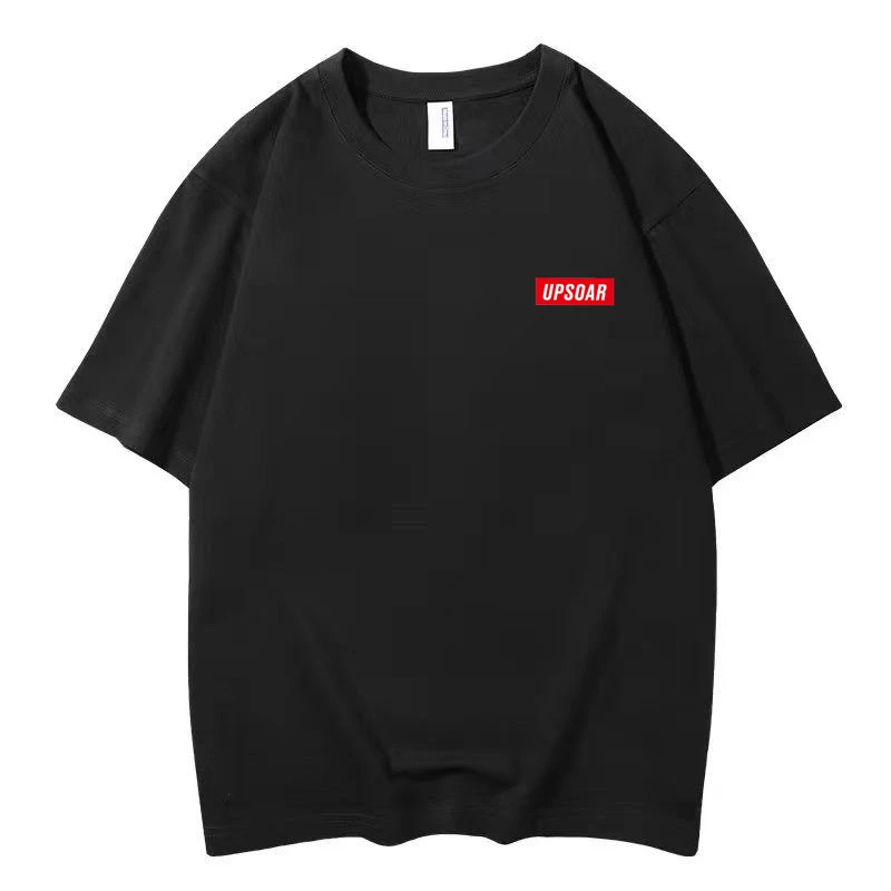 男女同款重磅休闲短袖T恤打底衫百搭宽松男女同款T恤印花男士半袖