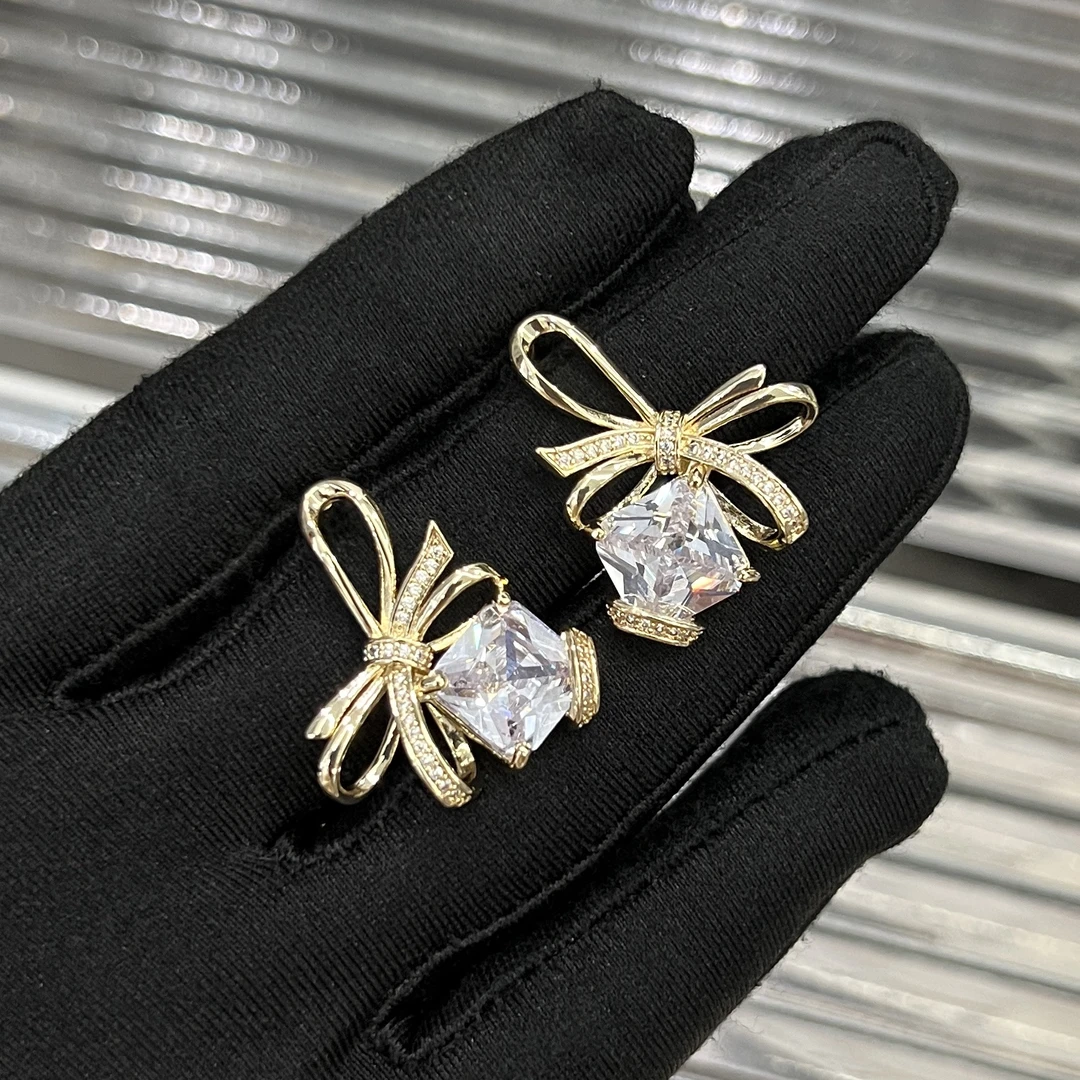 铜合金耳饰 C692精致个性百搭可爱金色时尚耳环