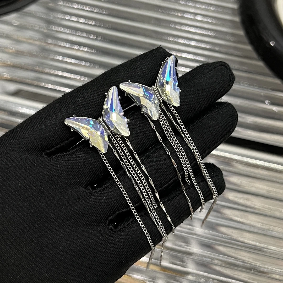 铜合金耳饰 B273轻奢小众时尚个性耳饰耳夹