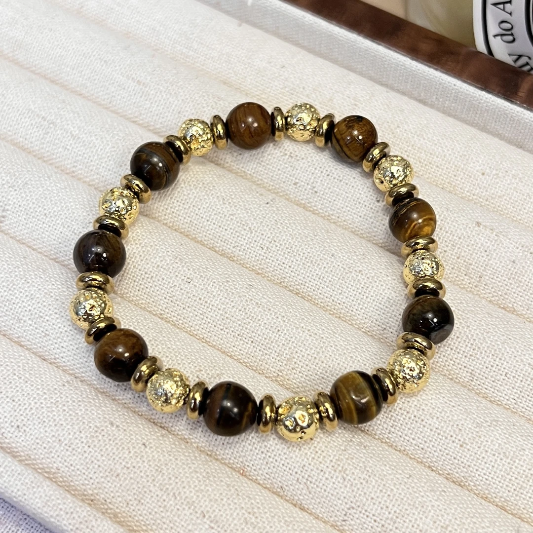 钛钢手链 D241素款时尚单圈串珠简约气质轻奢百搭手链