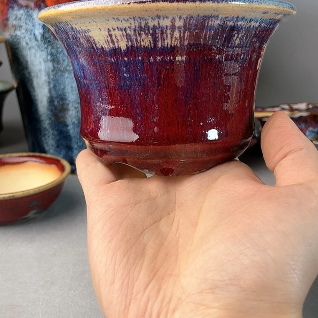 【闪购商品】紫砂花盆忠*