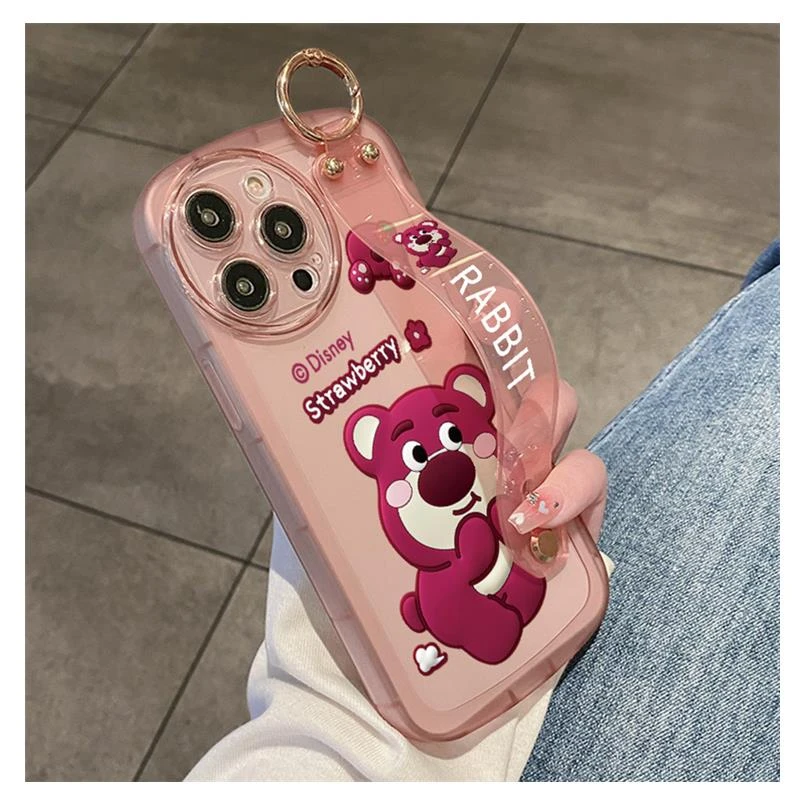 适用苹果13手机壳新款iphone14promax腕带保护套女12高级感ip11硅