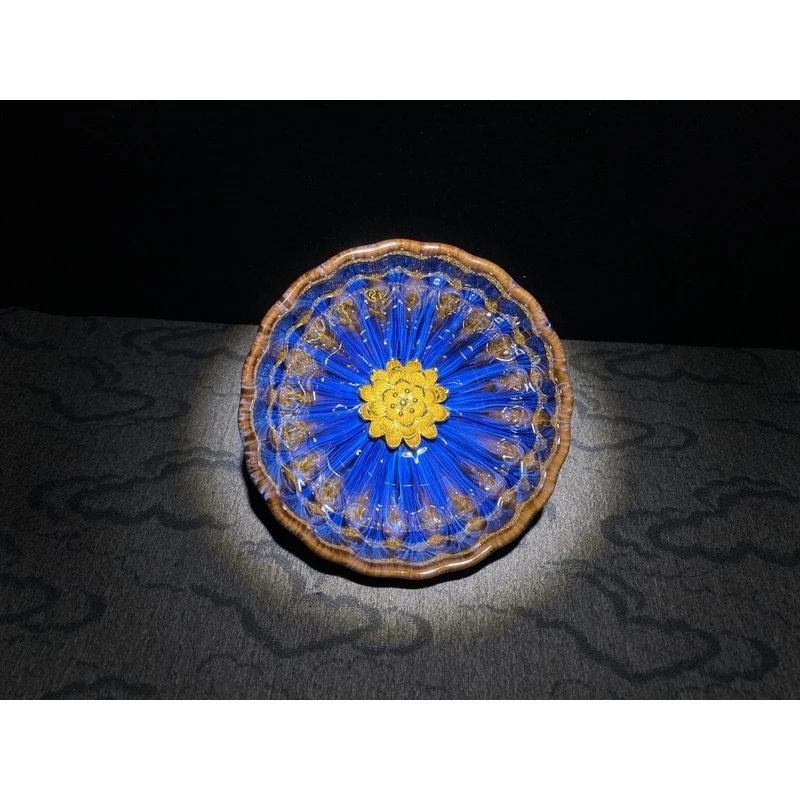 【闪购商品】高端茶器 窑变（金莲花） 主人杯