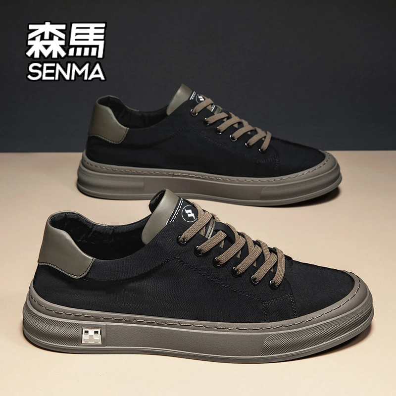 SENMA/森马男鞋冬季2025新款百搭运动休闲男款增高防滑潮流厚底鞋