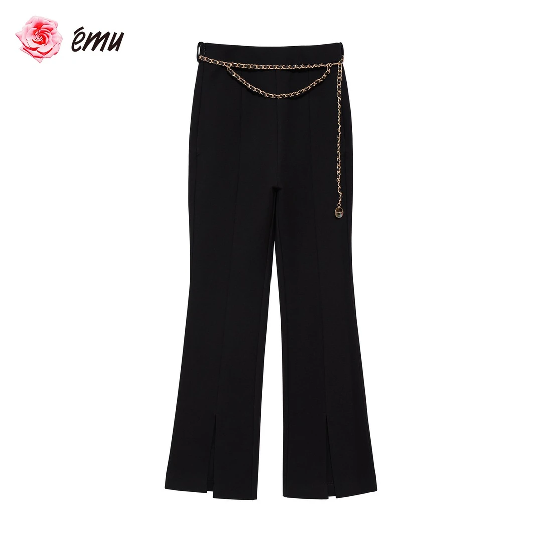 emu/依妙时尚金币链条长裤有（配腰链）612430009