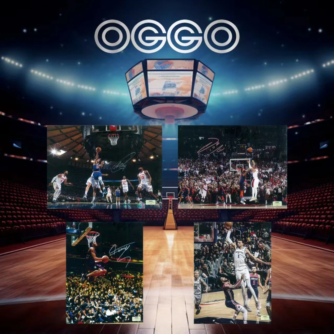 OGGO球星收藏系列海报随机一副（已装裱）