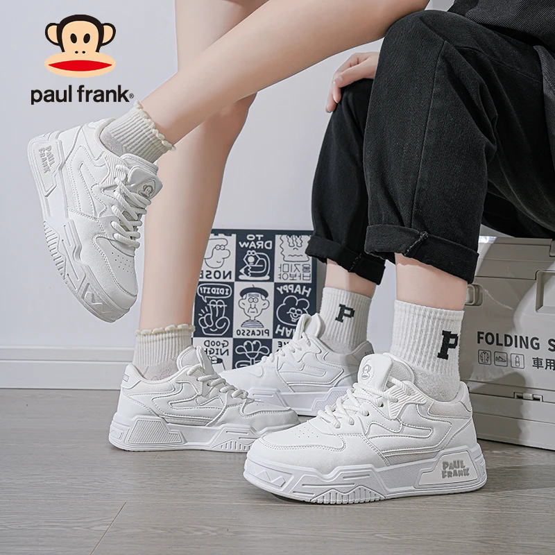 大嘴猴新款板鞋男女款2025秋季休闲鞋百搭厚底增高小白鞋潮鞋学生