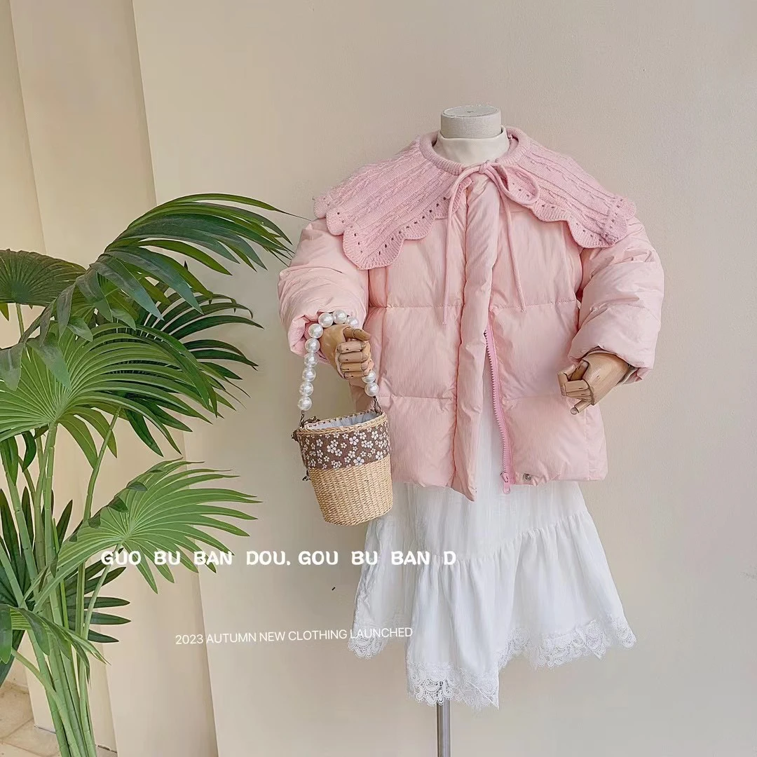 【实体商场品牌】gbbd&kids 9007中大童冬季设计款羽绒服中长款外套