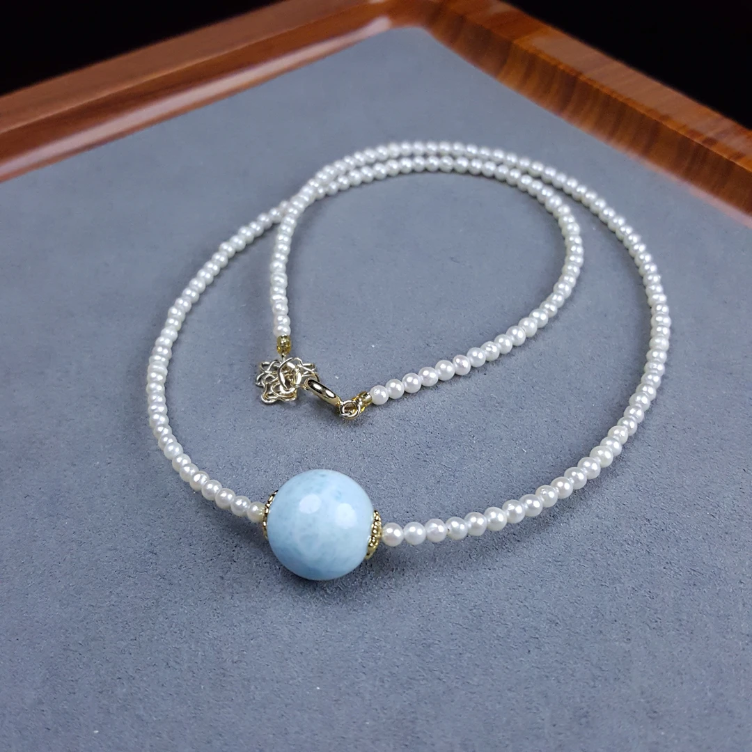 淡水珍珠设计款时尚百搭气质简约女款项链