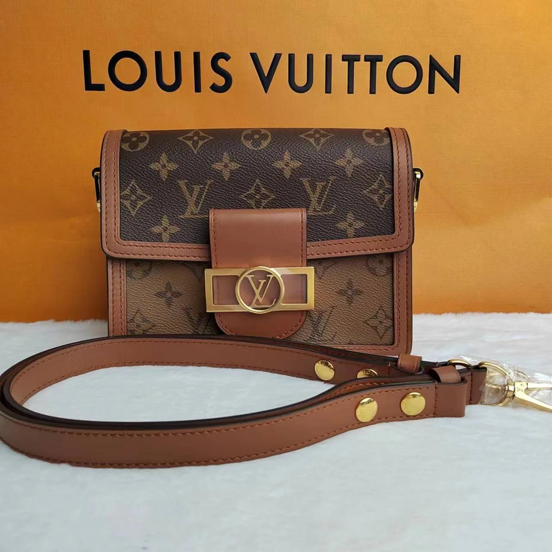 99新 LouisVuitton/路易威登 达芙妮 小号 芯片款 新扣 801293