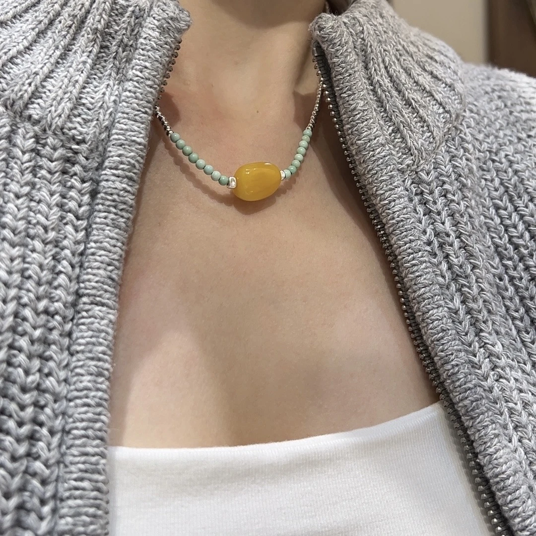 链子925银 阿腾莎银饰  秋季女神 原创手工纯银项链