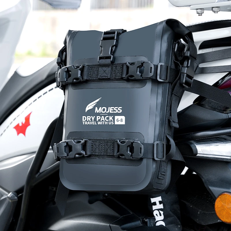 豪爵UHR150摩杰斯摩托车机车护杠包防水耐磨杂物挂包摩旅骑行装备