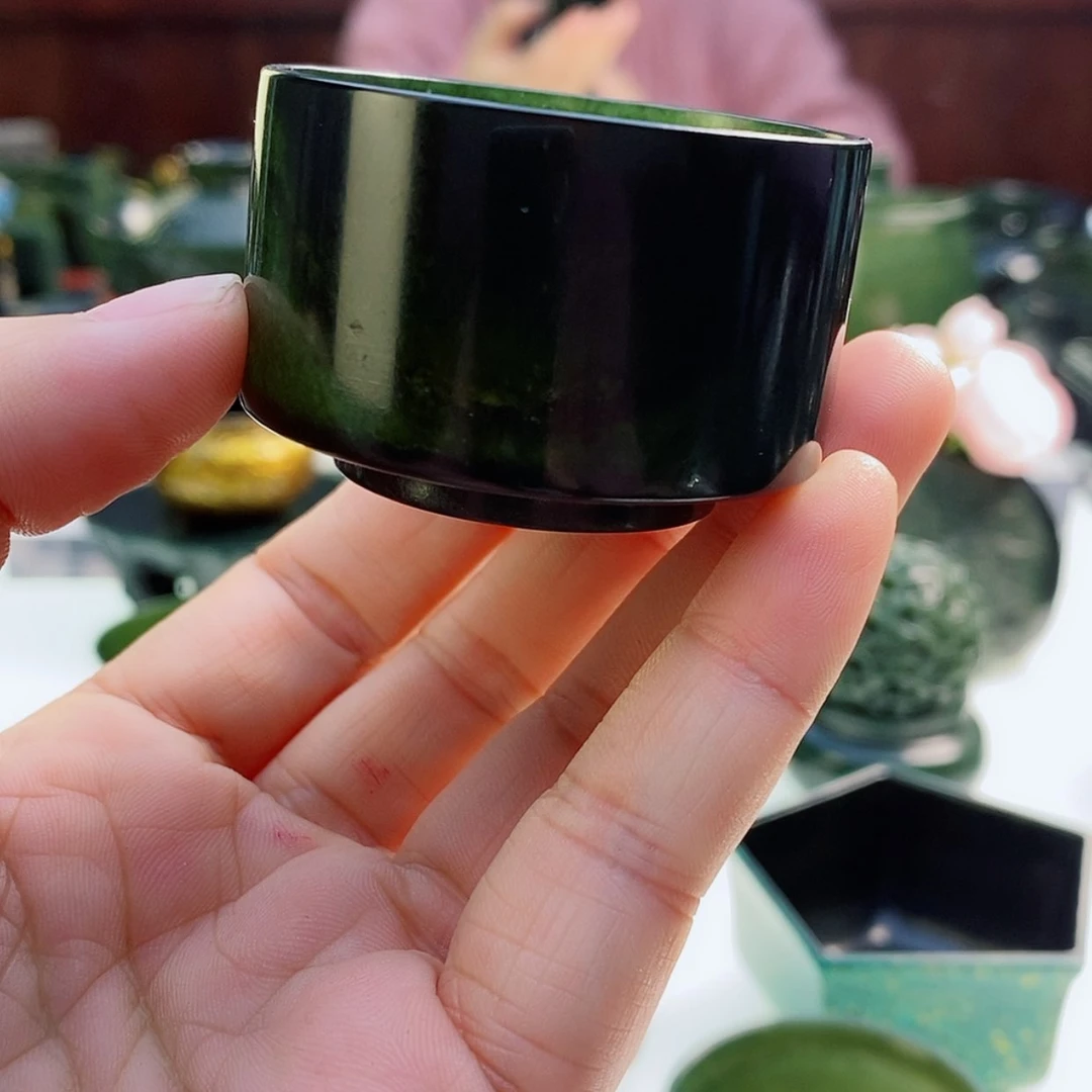 【闪购商品】和田玉(青玉)摆件未镶嵌微瑕