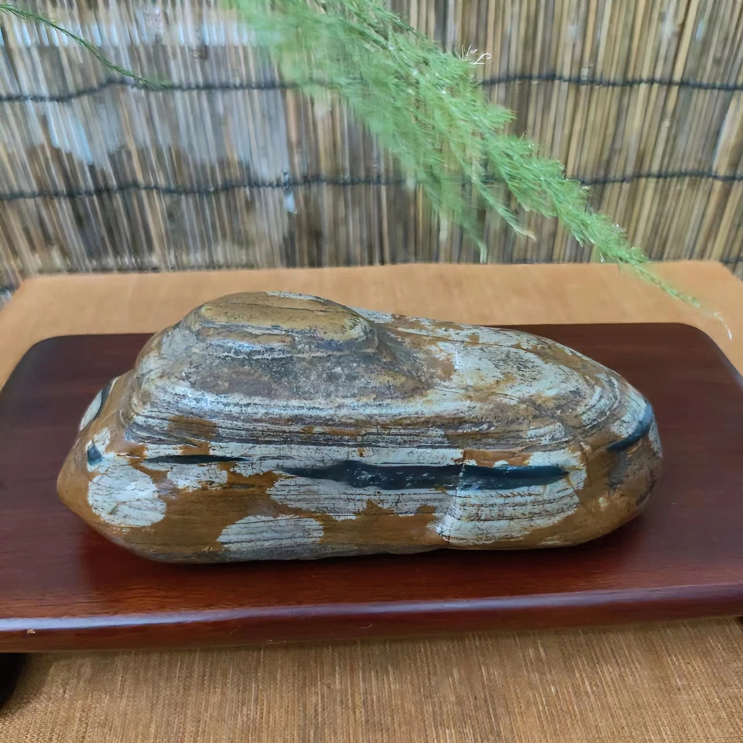 直播图九龙璧奇石摆件 微景观