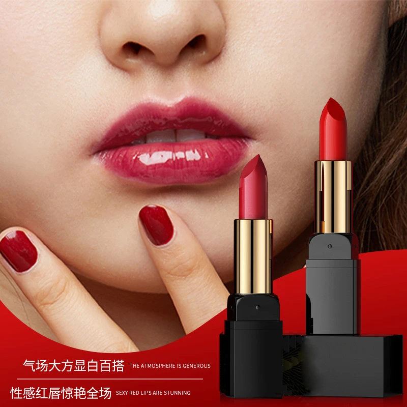 IMAGES形象美魅色溢彩丝润口红显白温和保湿细腻哑光国货口红A