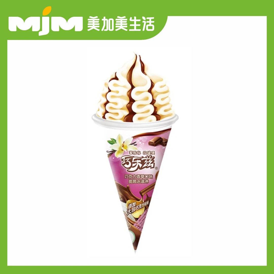 伊利升级版巧乐兹（巧克力香草）脆筒85g/支