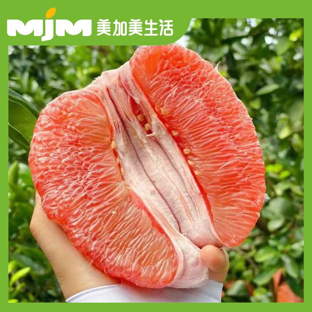 【约3-4斤】1个福建三红蜜柚