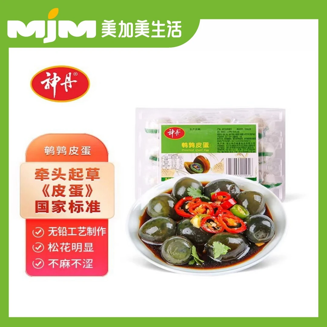 神丹鹌鹑皮蛋12枚84g