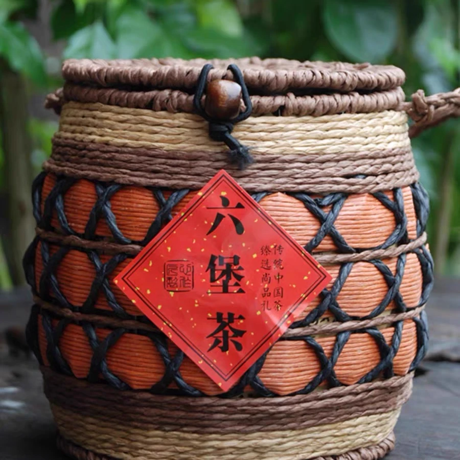 六堡茶茶叶红浓透亮陈年广西梧州口感绵柔饱满顺滑陈年陈香
