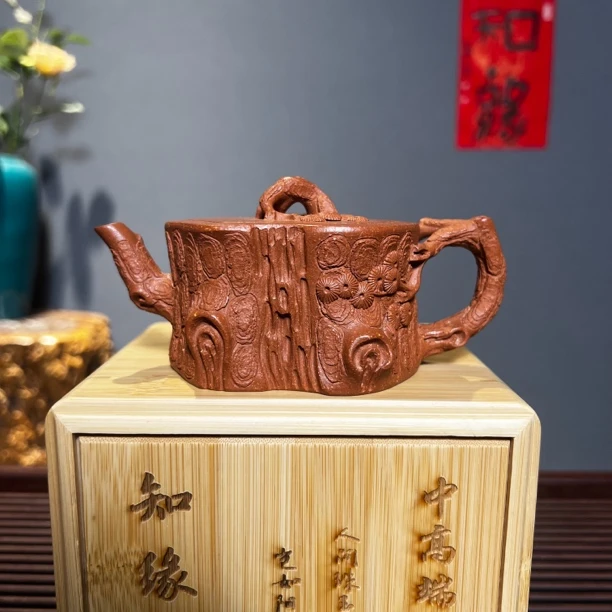 全手工.松桩壶·优质黄降坡·170cc