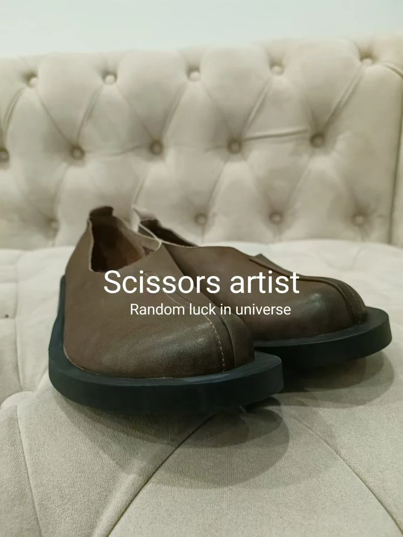 【Scissors artist】高端设计师走秀女鞋百搭时尚1108
