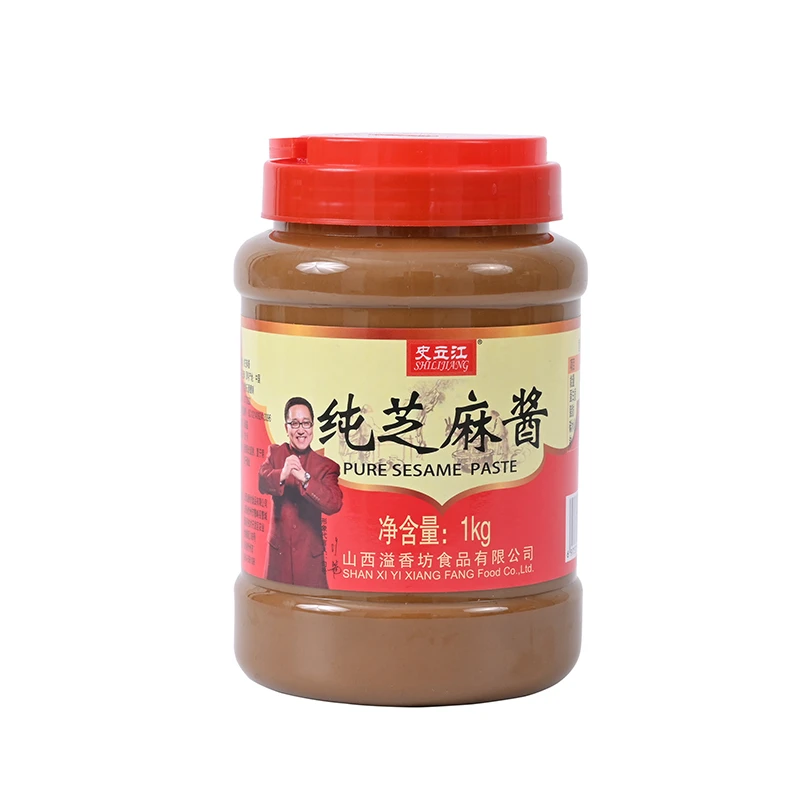 史立江纯正芝麻酱石磨工艺火锅1kg大包装传统真材实料现磨