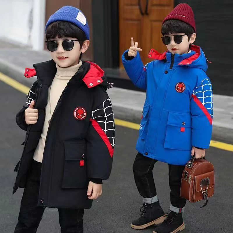 男童冬装棉服2025新款棉袄中大童加绒加厚冬季儿童外套棉衣韩版ZZ