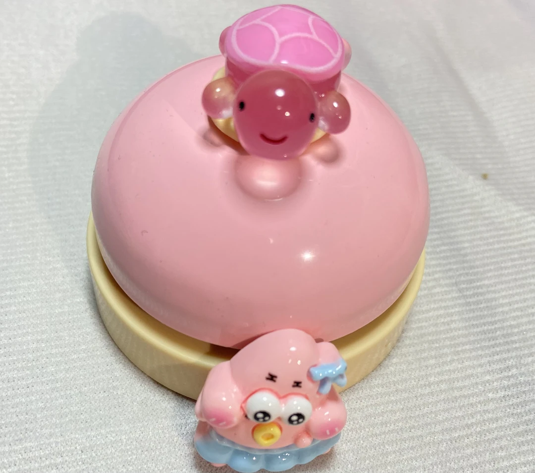【直播拆＋对对碰】树脂可爱夜光diy彩色小乌龟饰品潮玩